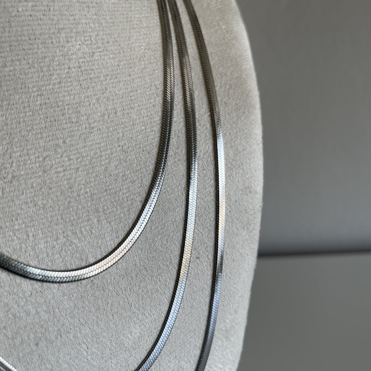 Ketting snake plat