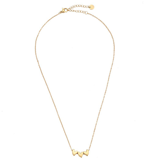 Ketting drie hartjes
