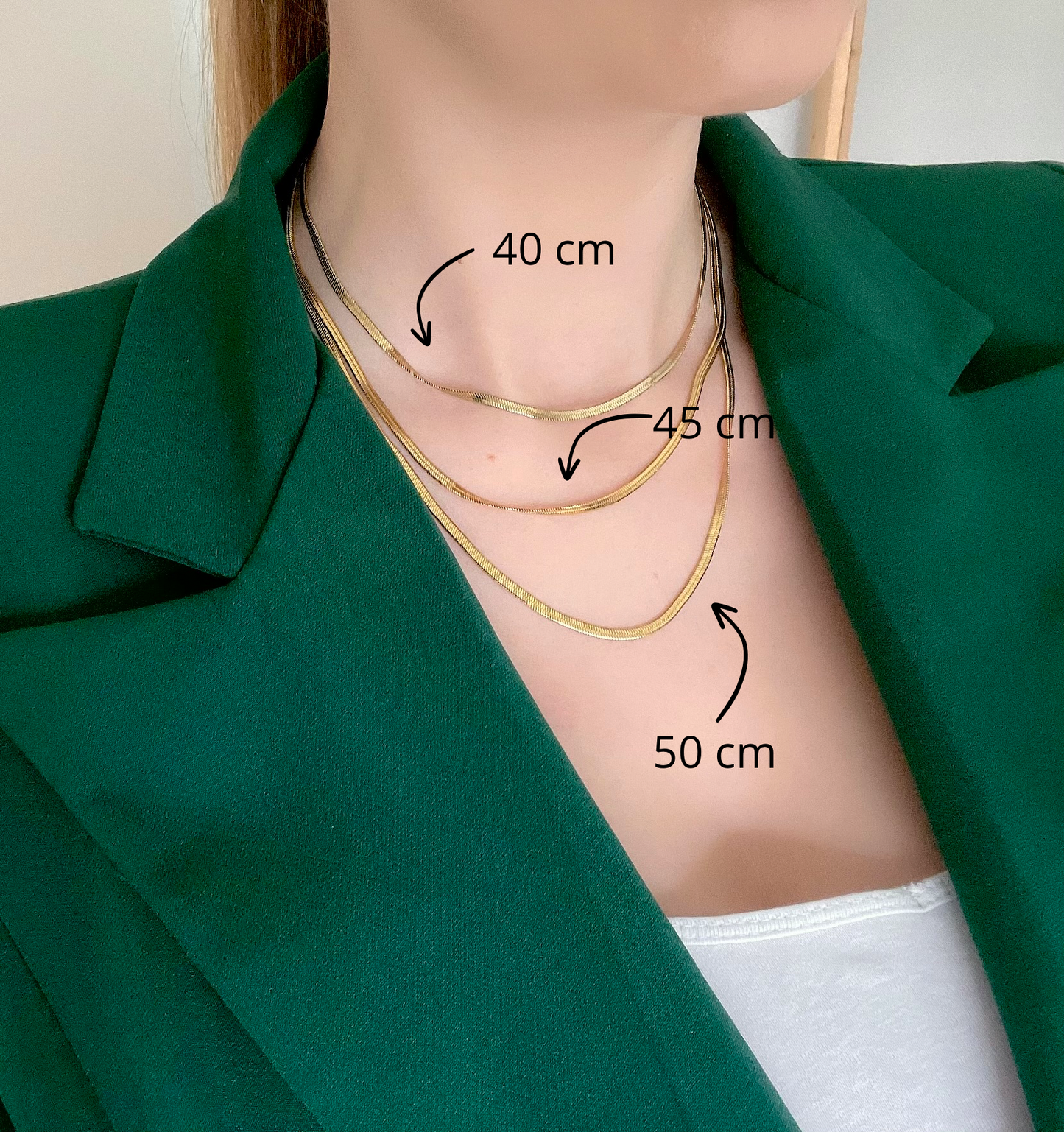 Ketting snake plat