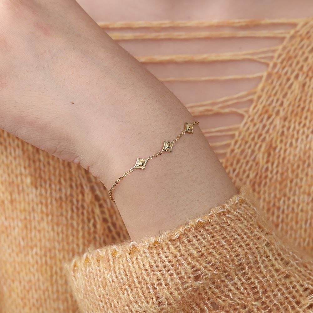 Armband kleine ruitjes