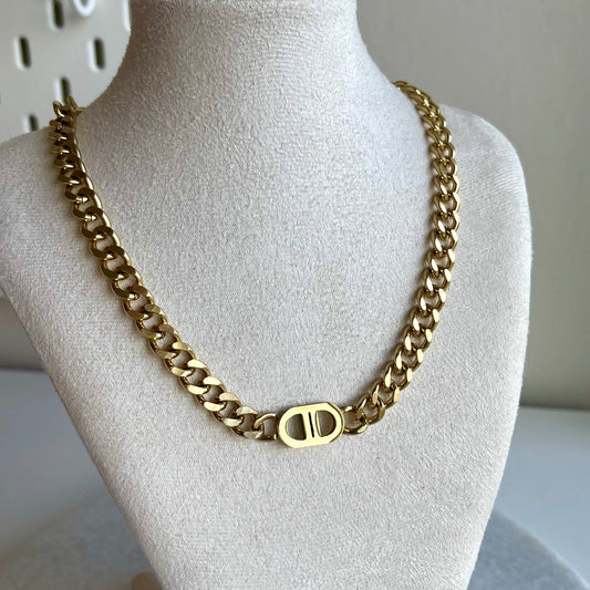 Ketting CD goud