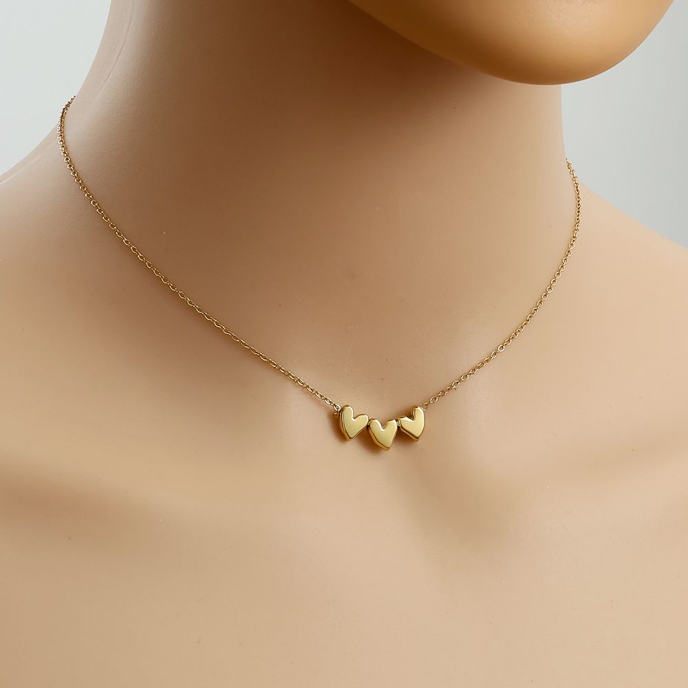 Ketting drie hartjes
