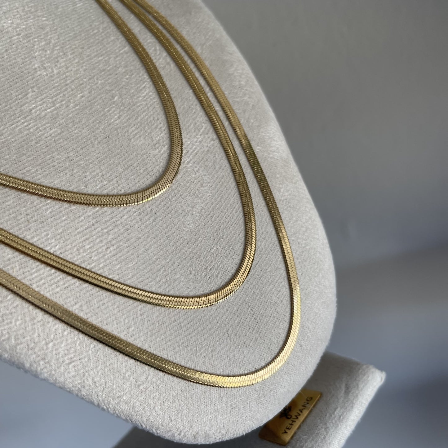 Ketting snake plat