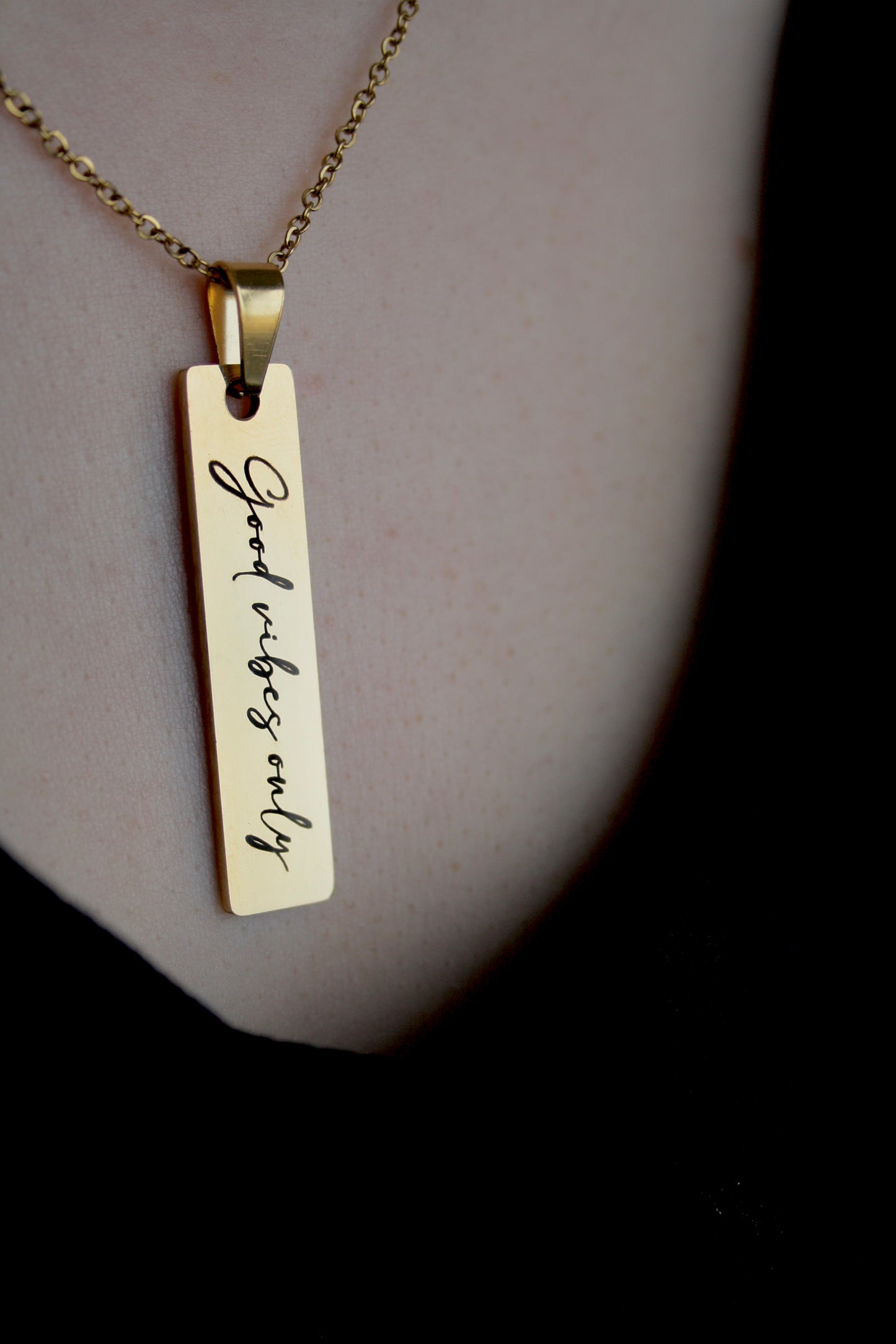 Ketting Good vibes only