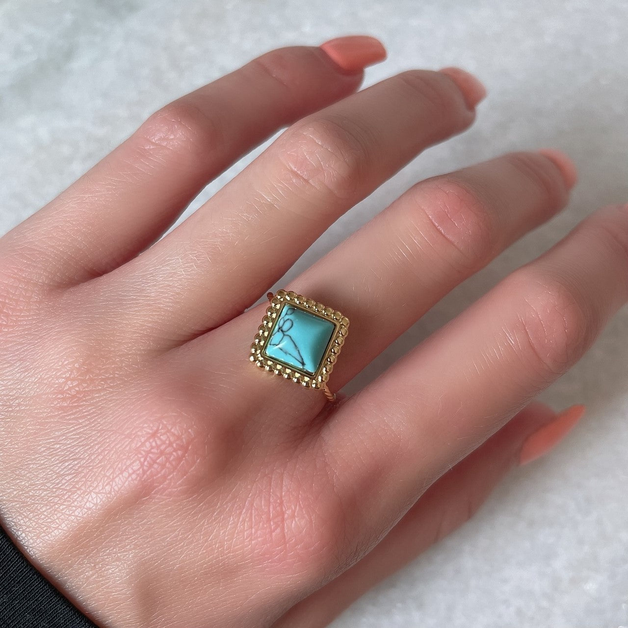 Ring turquoise 2