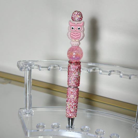 Pen uil roze