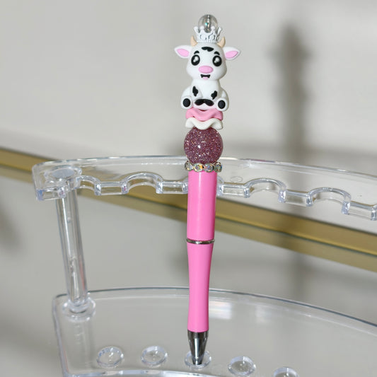 Pen koe zwart wit