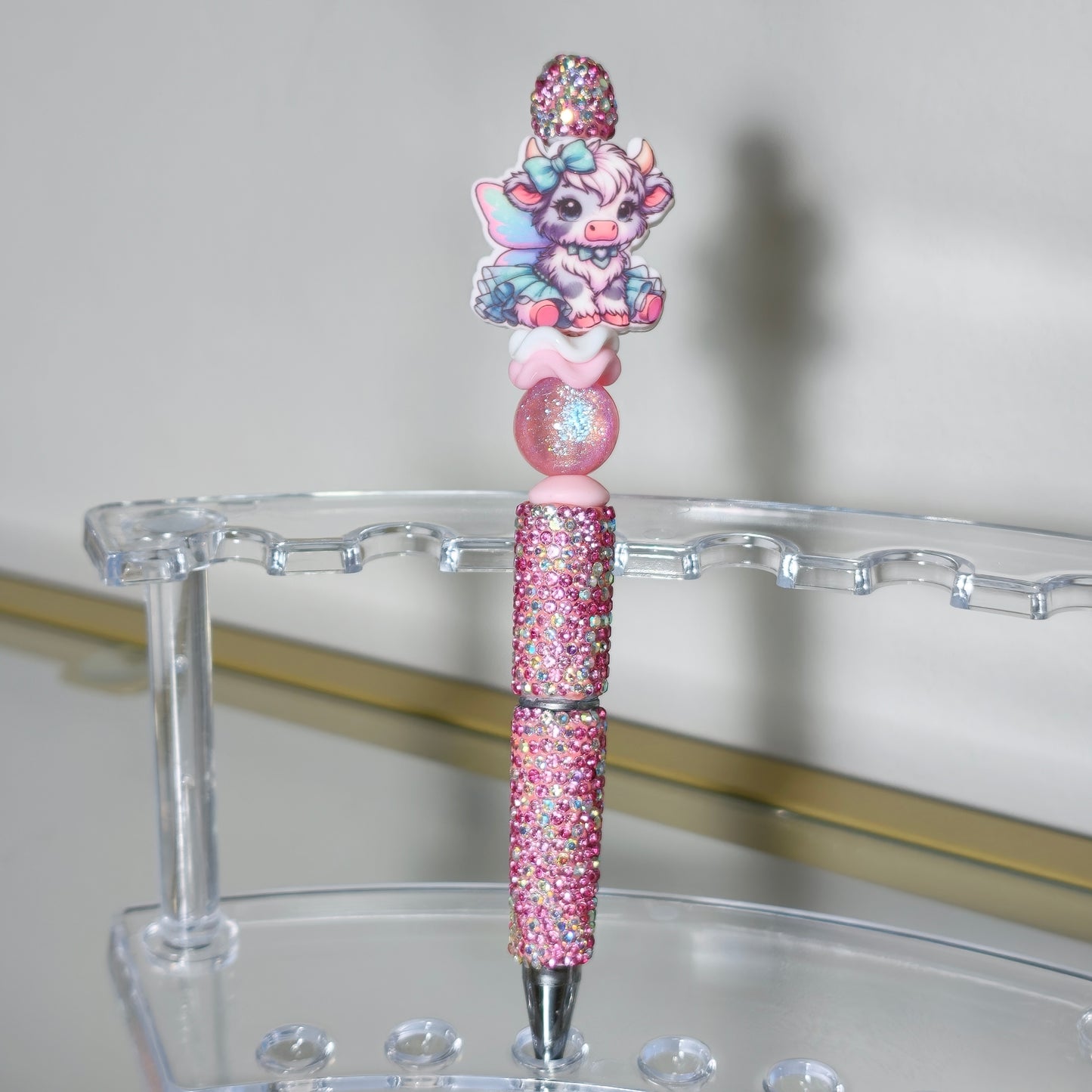 Pen koe roze