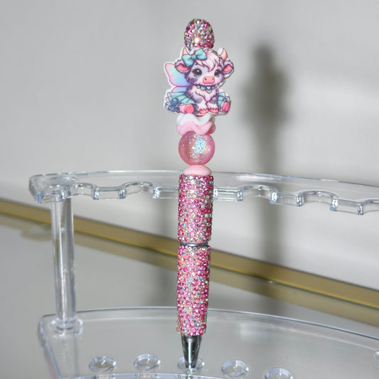 Pen koe roze