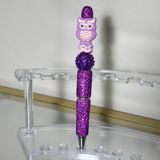 Pen uil paars