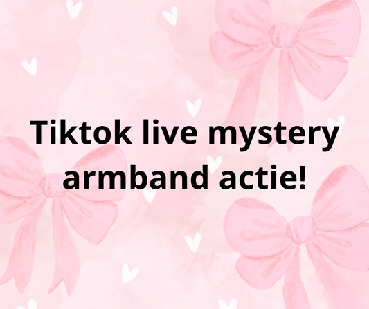 tiktok live mystery armband actie